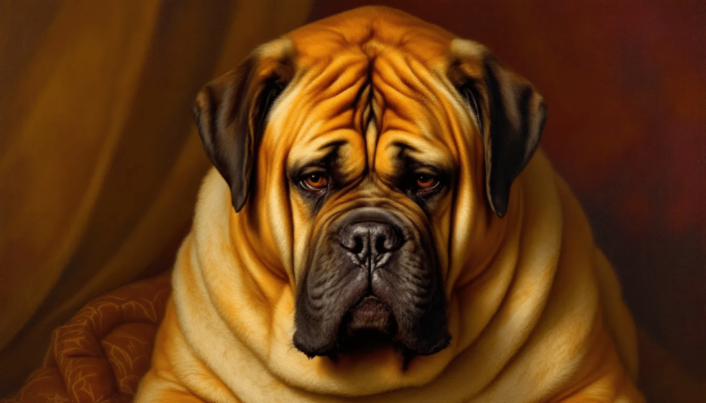 fat mastiff